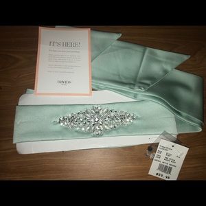 Mint Green David’s Bridal Sash